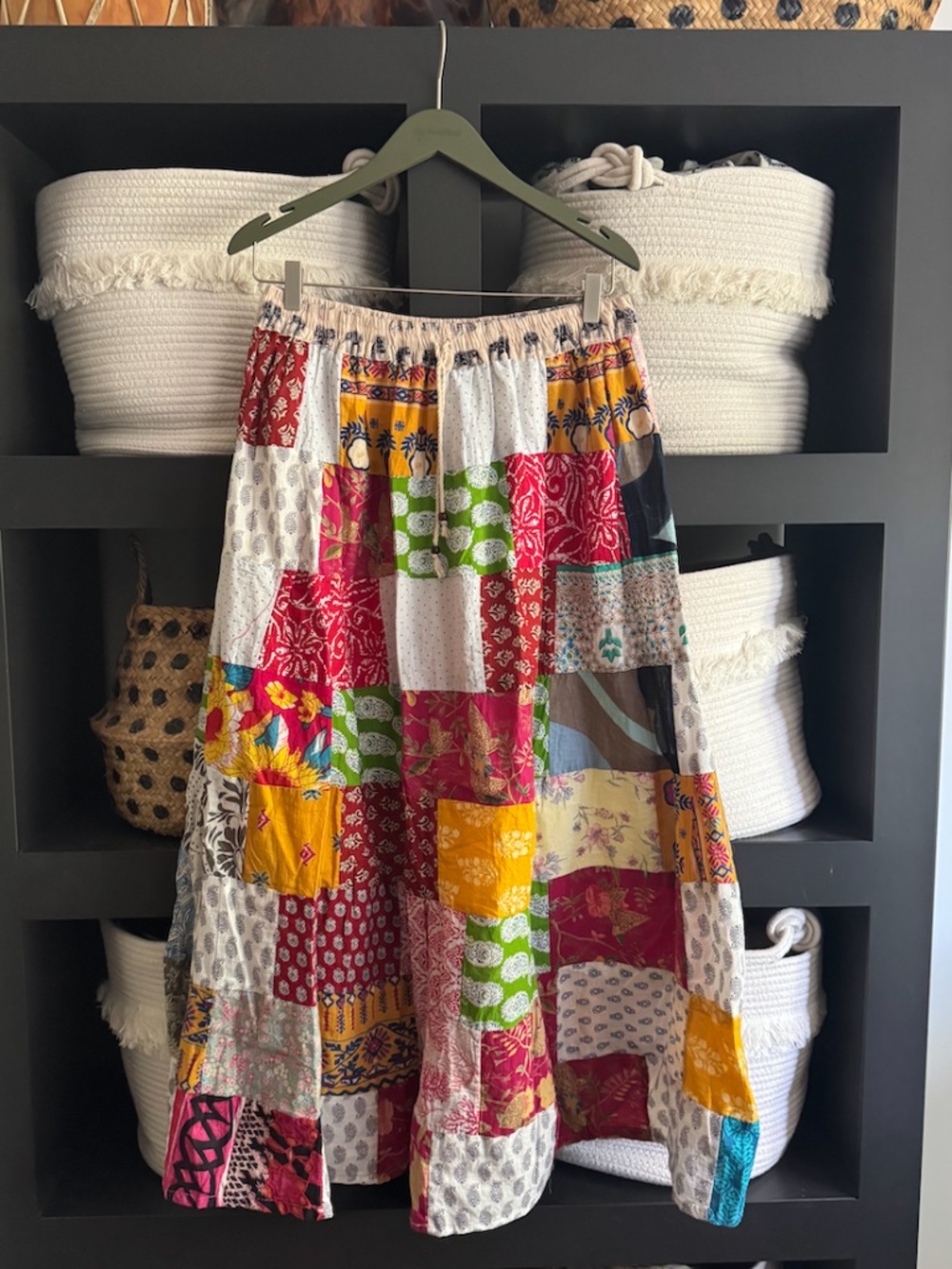 Vintage Patchwork Skirt